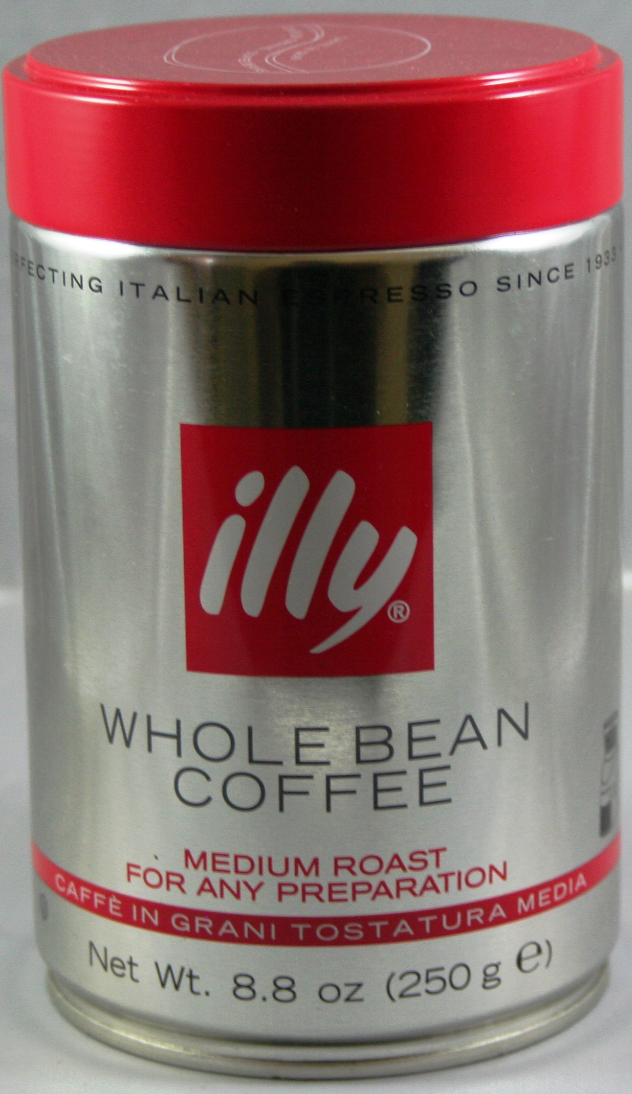 Illy Caffe Coffee Coffee - Espresso - Ground - Dark Roast - 8.8 oz