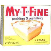 My T Fine lemon pudding and pie filling