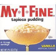 My-T-Fine Pudding
