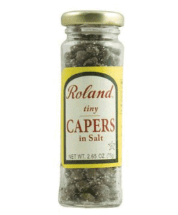 Tiny Capers in Salt