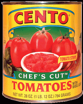 cento chefs cut tomatoes