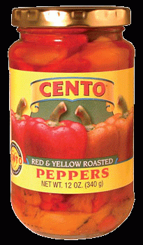 cento red and yellow roasted peppers