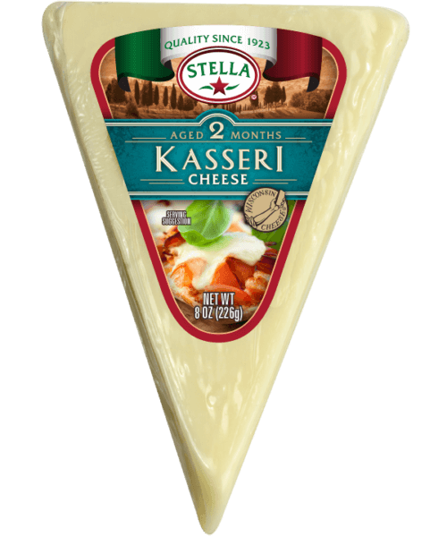 Stella® Kasseri Cheese Wedge 8 oz.