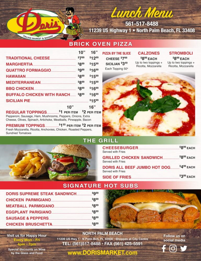 South Florida Specialty Foods - Promotions | Doris Italian Market