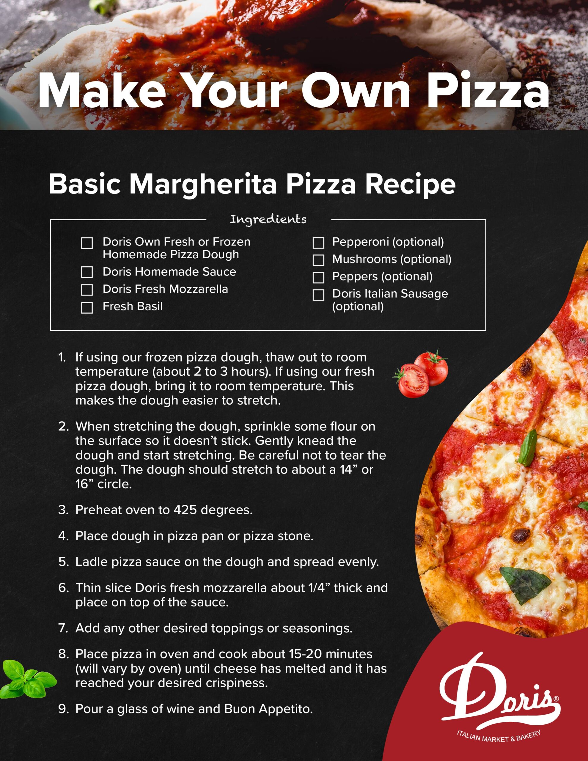 Build Your Own Pizza Recipe