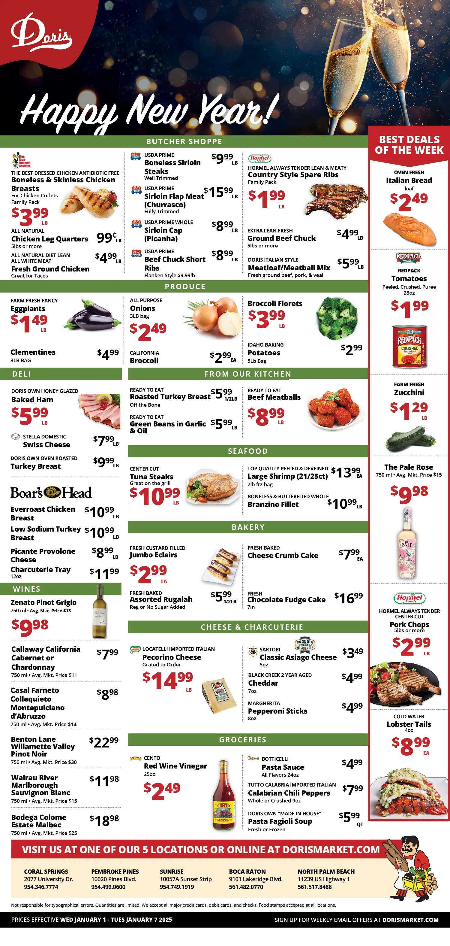 Weekly Ad 1/1/25 - 1/7/25