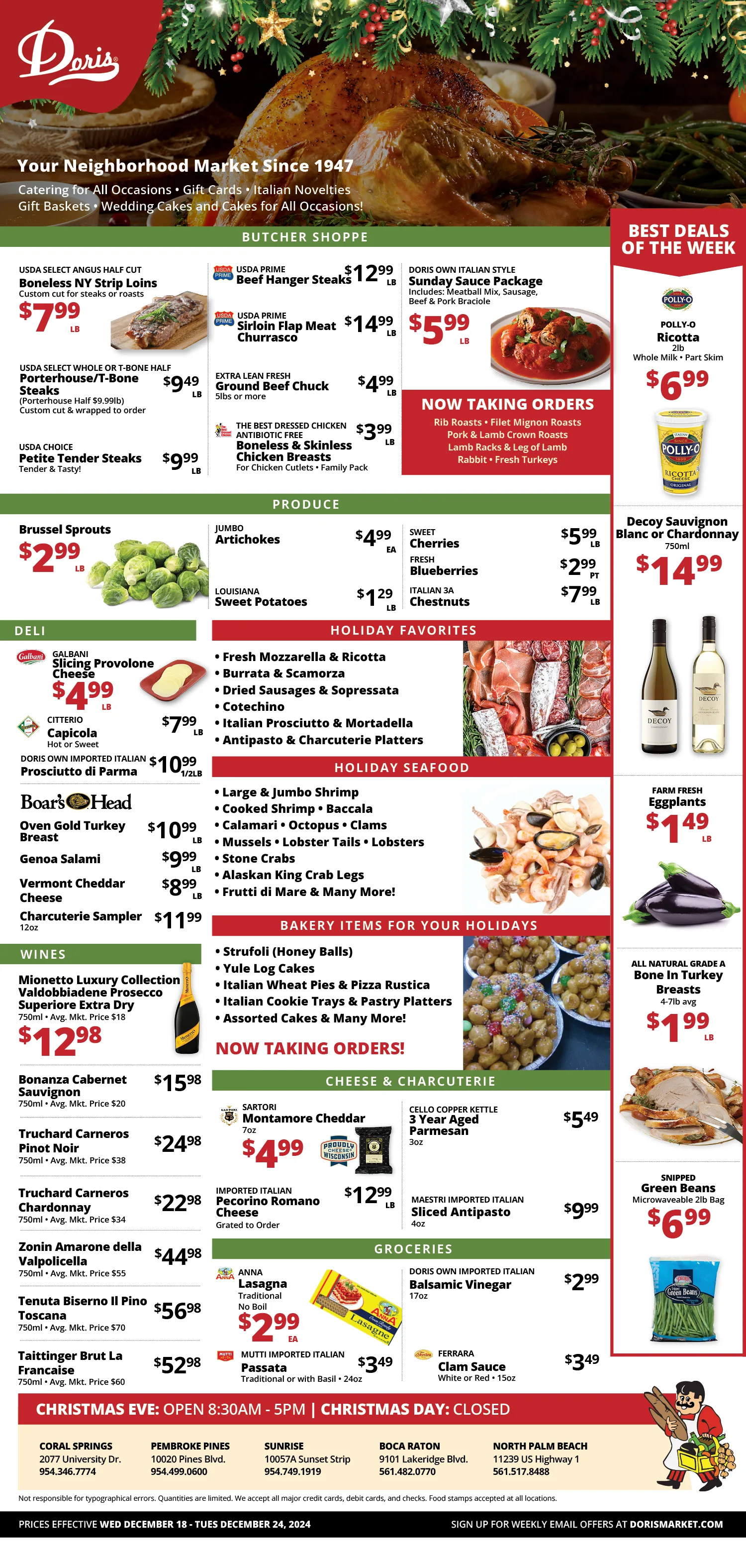 Weekly Ad 12/18 - 12/24