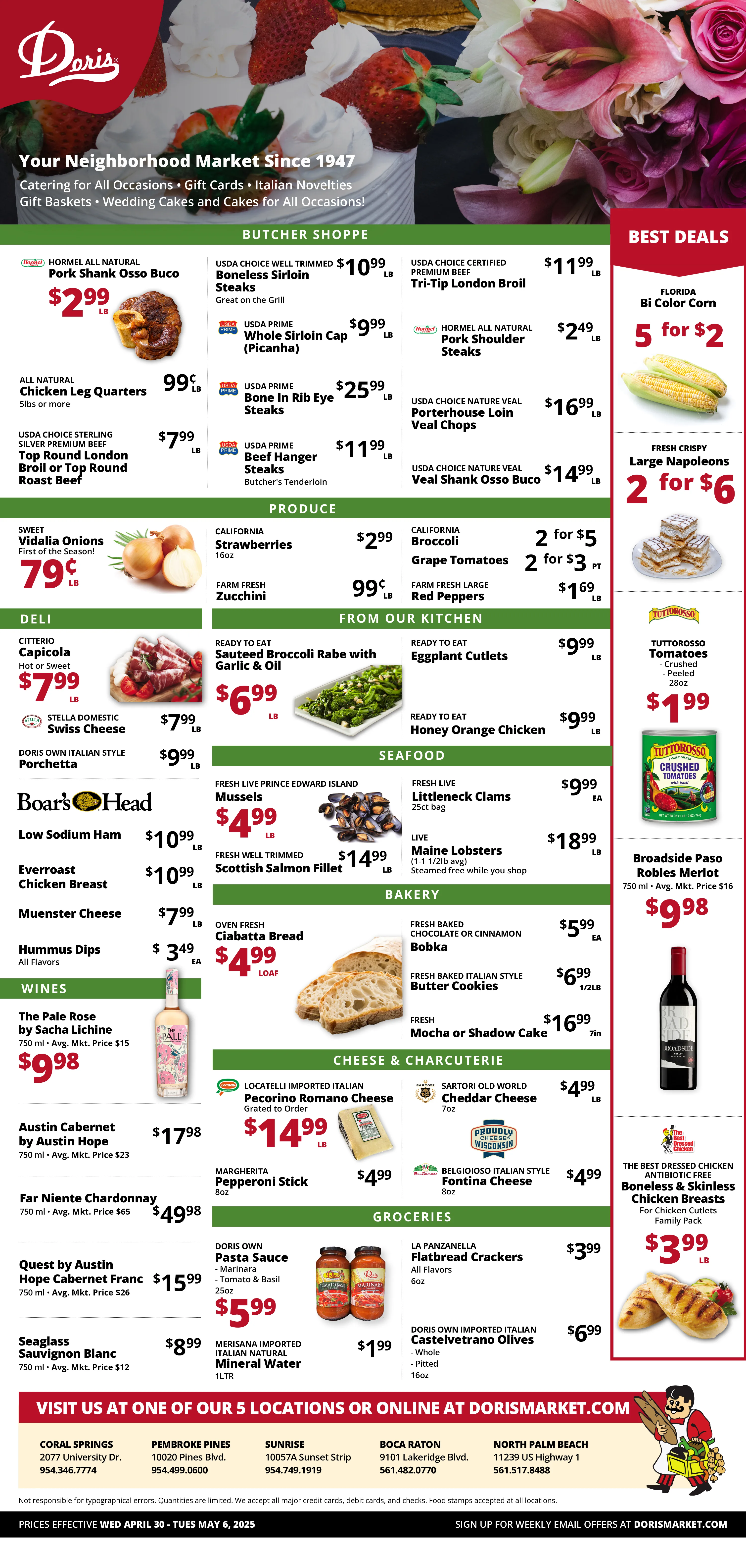 Weekly Ad 4/30/25 - 5/6/25