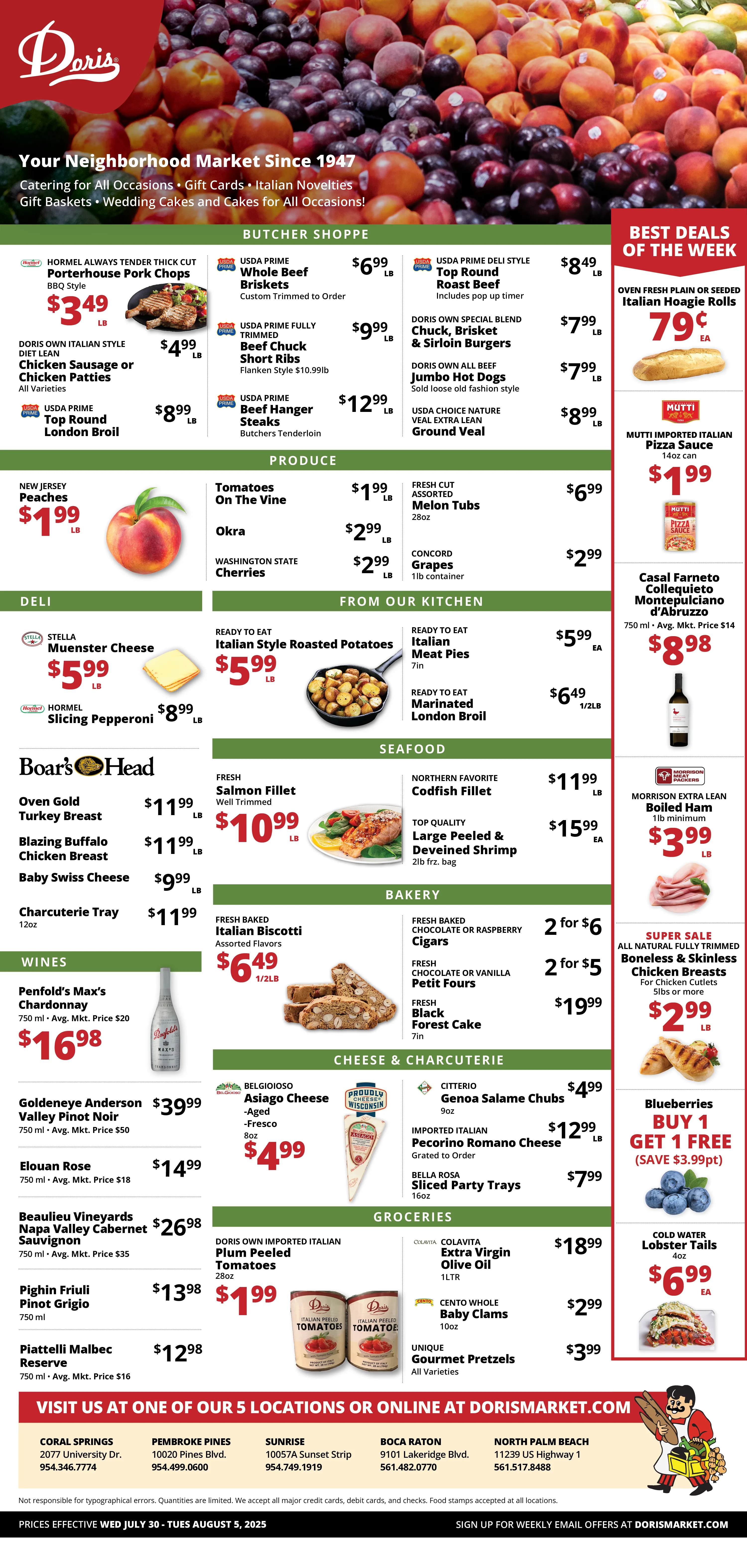 Weekly Ad 7/30/25 - 8/5/25