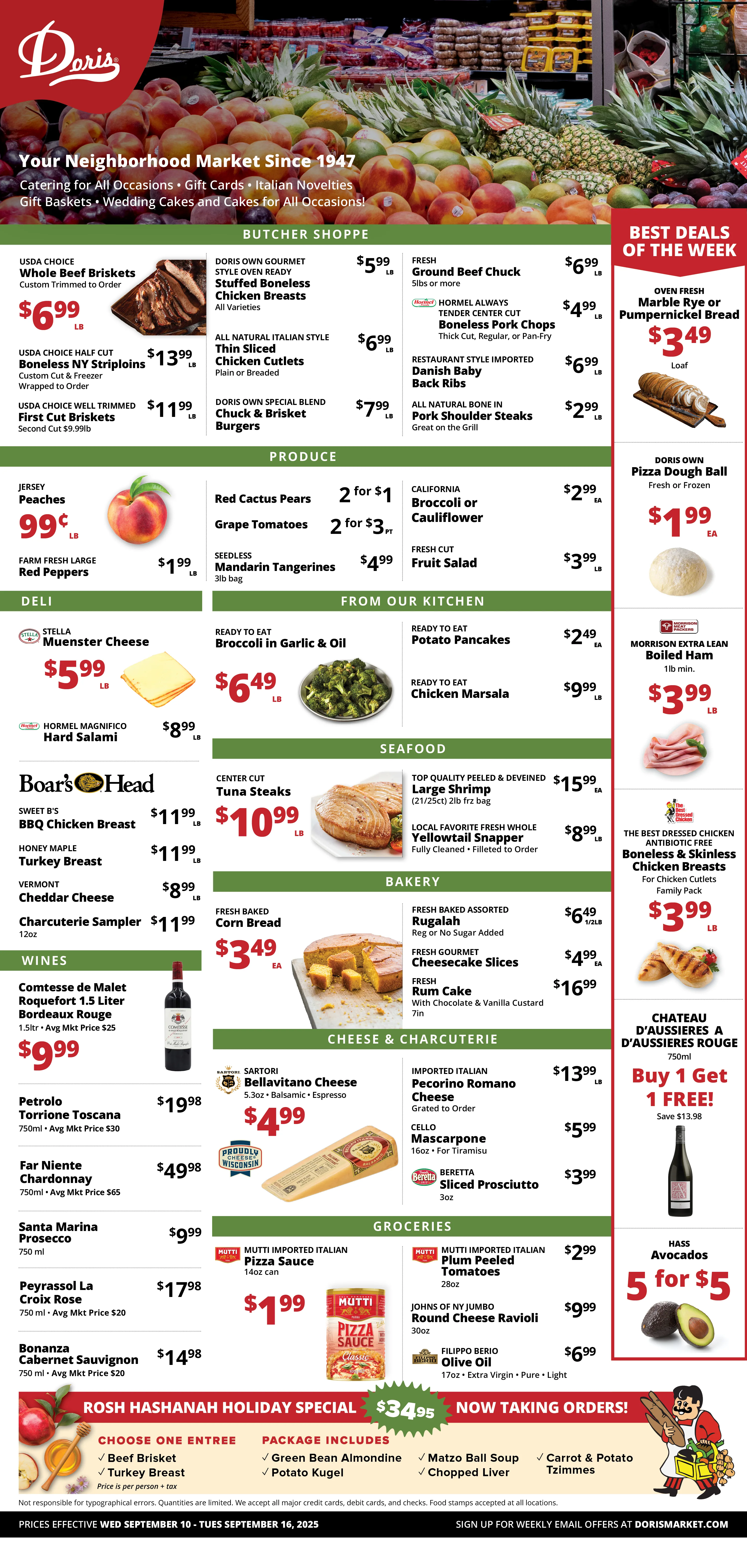 Weekly Ad 9/10/25 - 9/16/25