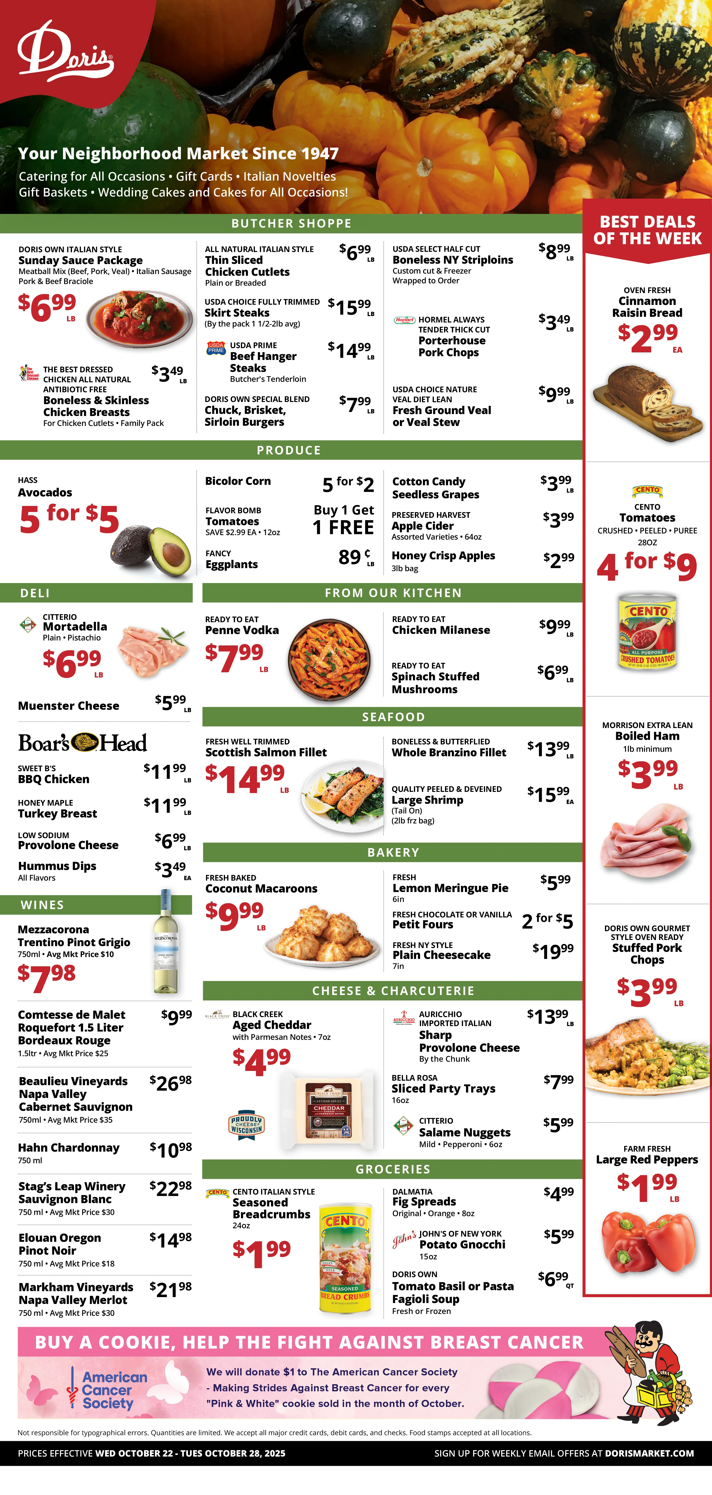 Weekly Ad 10/22/25 - 10/28/25
