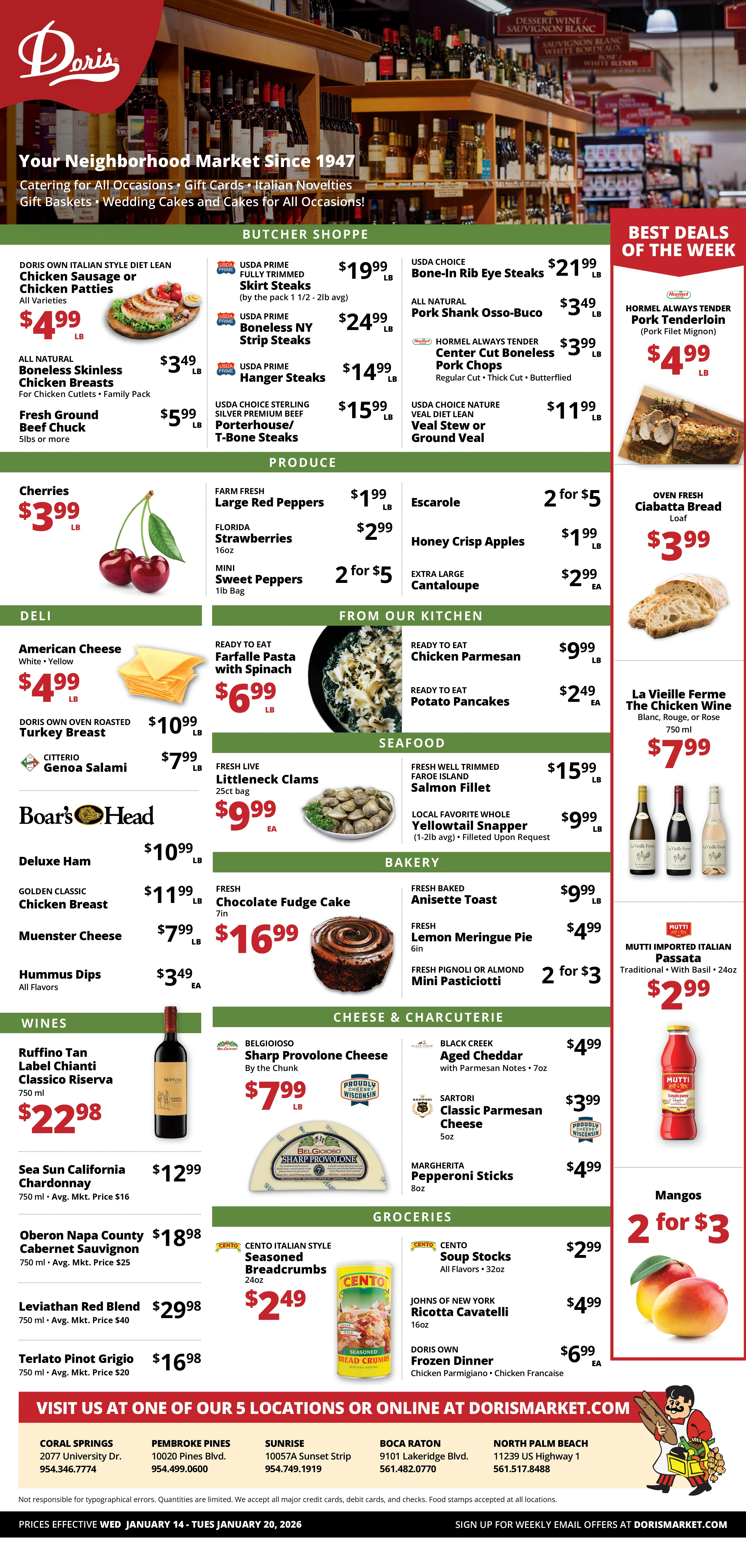 Weekly Ad 1/14/26 - 1/20/26