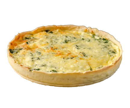 HOMEMADE QUICHE