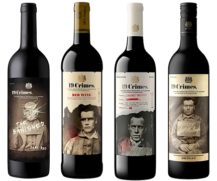 Cabernet, Hard Chardonnay, Red Blend, The Banished Dark Red, Pinot Noir, Sauvignon Blanc, Shiraz