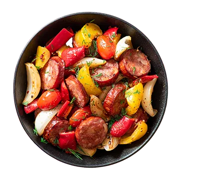SAUSAGE & PEPPERS